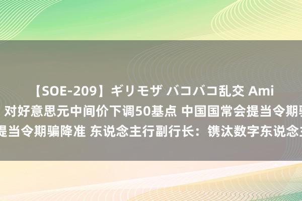 【SOE-209】ギリモザ バコバコ乱交 Ami 东说念主民币重磅行情！对好意思元中间价下调50基点 中国国常会提当令期骗降准 东说念主行副行长：镌汰数字东说念主民币宏不雅影响